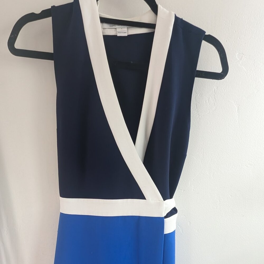 DVF wrap dress size 6